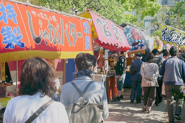 富士芝桜祭り2019の屋台出店でおすすめランチグルメや食事、お土産情報