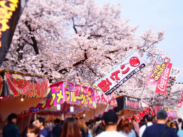 岡崎公園桜祭りの花見2019の屋台出店売店はいつまで？営業時間やおすすめグルメ